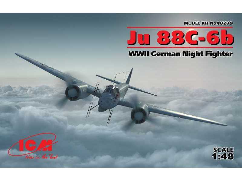 Junkers Ju 88C-6b - niemiecki nocny myśliwiec - II W.Ś. - zdjęcie 1