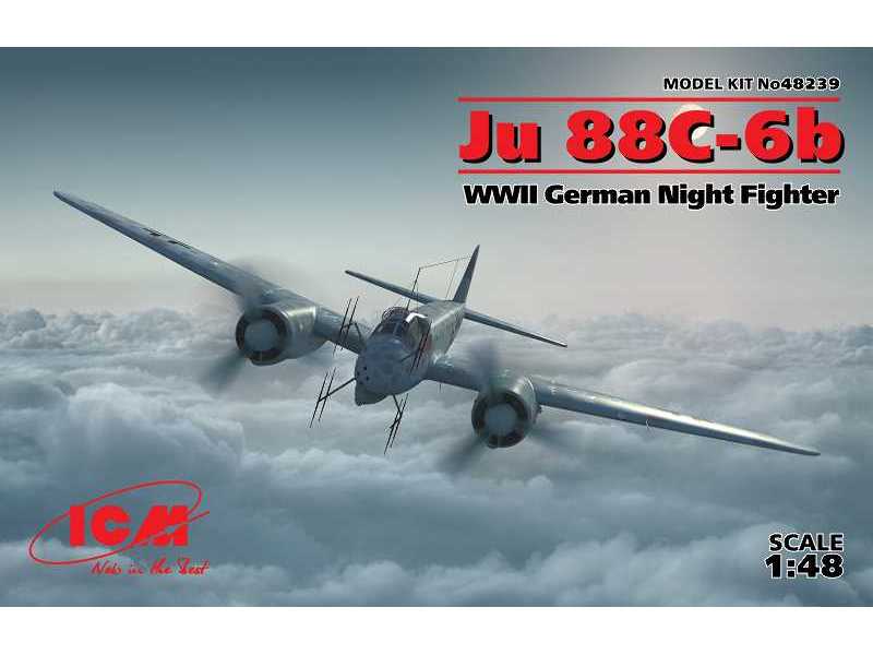 Junkers Ju 88C-6b - niemiecki nocny myśliwiec - II W.Ś. - zdjęcie 1 Junkers Ju 88C-6b - niemiecki nocny myśliwiec - II W.Ś. - zdjęcie 1