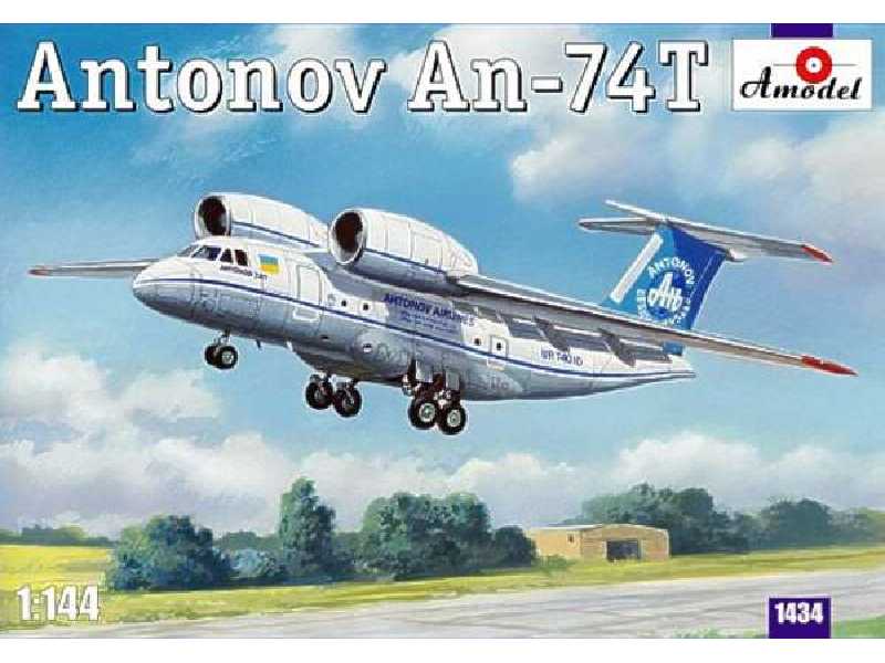 Antonov An-74T - samolot transportowy - zdjęcie 1 Antonov An-74T - samolot transportowy - zdjęcie 1