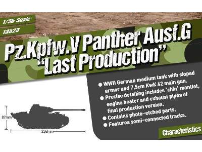 Pz.Kpfw.V Panther Ausf.G - statnia produkcja - zdjęcie 2