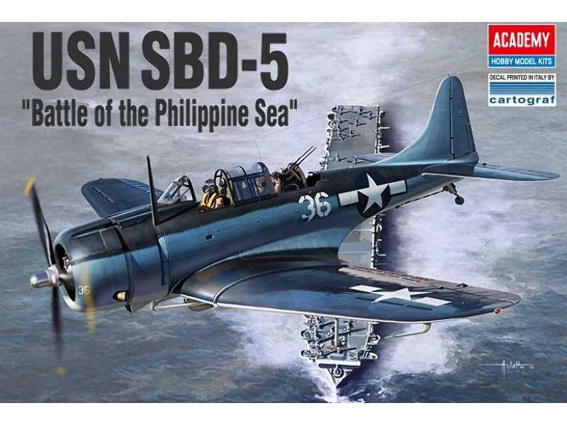 USN SBD-5 - Bitwa na Morzu Filipińskim - 1944 - zdjęcie 1 USN SBD-5 - Bitwa na Morzu Filipińskim - 1944 - zdjęcie 1