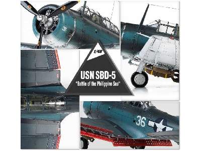 USN SBD-5 - Bitwa na Morzu Filipińskim - 1944 - zdjęcie 9