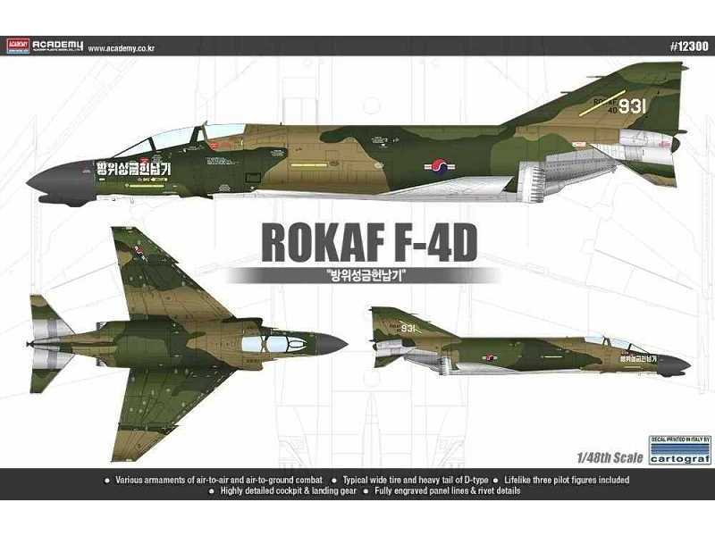 McDonnell Douglas F-4D Phantom II - lotnictwo koreańskie - zdjęcie 1 McDonnell Douglas F-4D Phantom II - lotnictwo koreańskie - zdjęcie 1