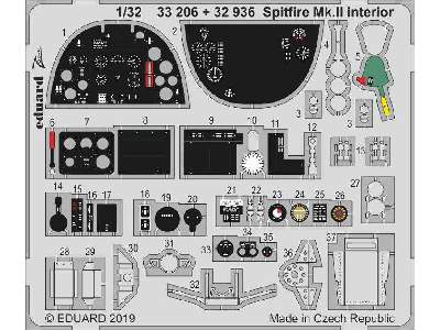 Spitfire Mk. II interior 1/32 - zdjęcie 1