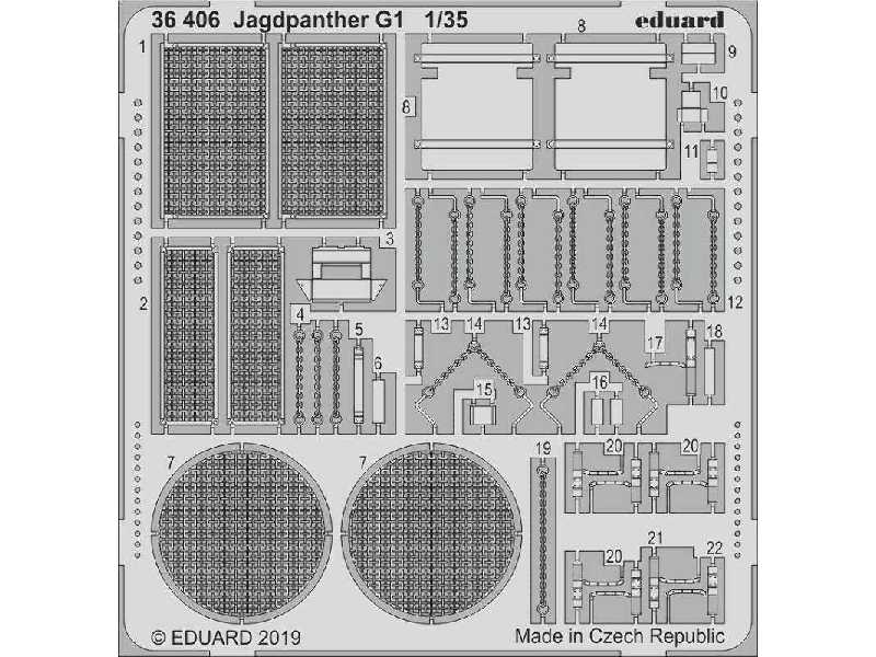 Jagdpanther G1 1/35 - zdjęcie 1