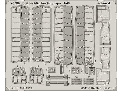 Spitfire Mk. I landing flaps 1/48 - zdjęcie 1