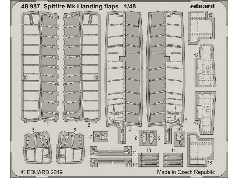 Spitfire Mk. I landing flaps 1/48 - zdjęcie 1