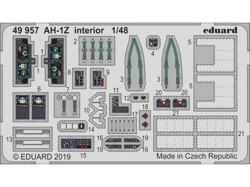 AH-1Z interior 1/48 - zdjęcie 1 AH-1Z interior 1/48 - zdjęcie 1