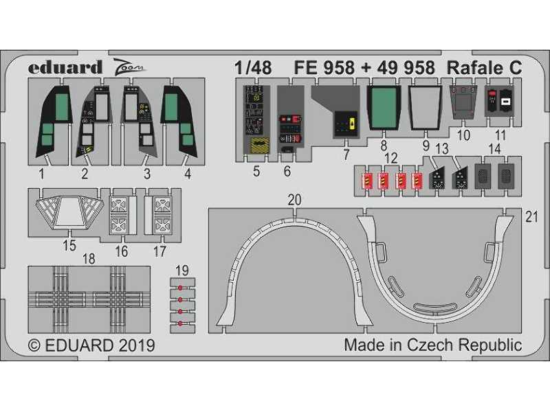 Rafale C interior 1/48 - zdjęcie 1 Rafale C interior 1/48 - zdjęcie 1