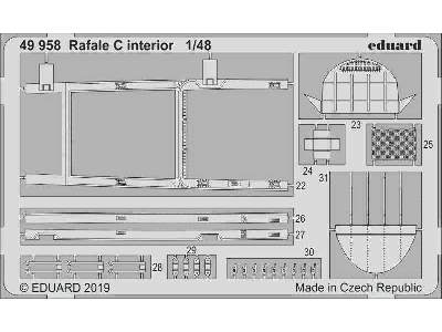 Rafale C interior 1/48 - zdjęcie 2