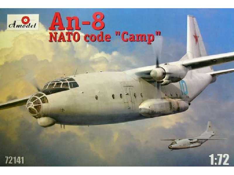 Antonow An-8 Camp - sowiecki samolot transportowy - zdjęcie 1 Antonow An-8 Camp - sowiecki samolot transportowy - zdjęcie 1
