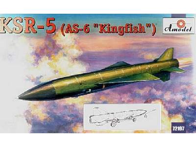 Raduga KSR-5 / AS-6 Kingfish - pocisk rakietowy - zdjęcie 1