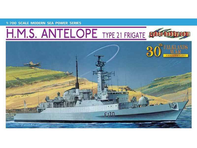 HMS Antelope (F170) – brytyjska fregata rakietowa typu 21 - zdjęcie 1 HMS Antelope (F170) – brytyjska fregata rakietowa typu 21 - zdjęcie 1