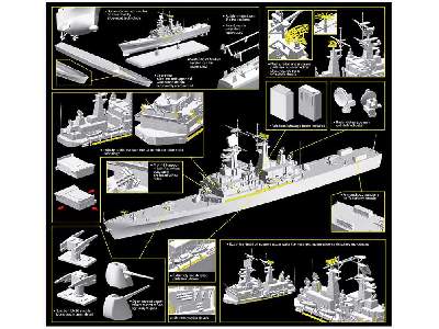 U.S.S. Arkansas CGN-41 amerykański krążownik rakietowy - zdjęcie 2