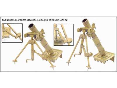 Granatwerfer 42 niemiecki moździerz kalibru 8 cm - zdjęcie 5