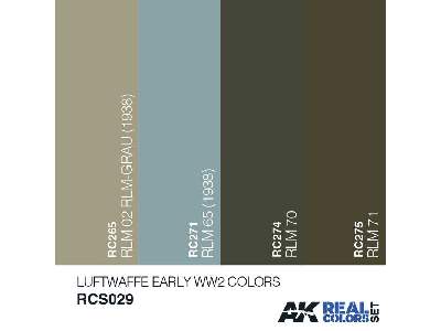 Luftwaffe Early WW2 Colors Set - zdjęcie 2