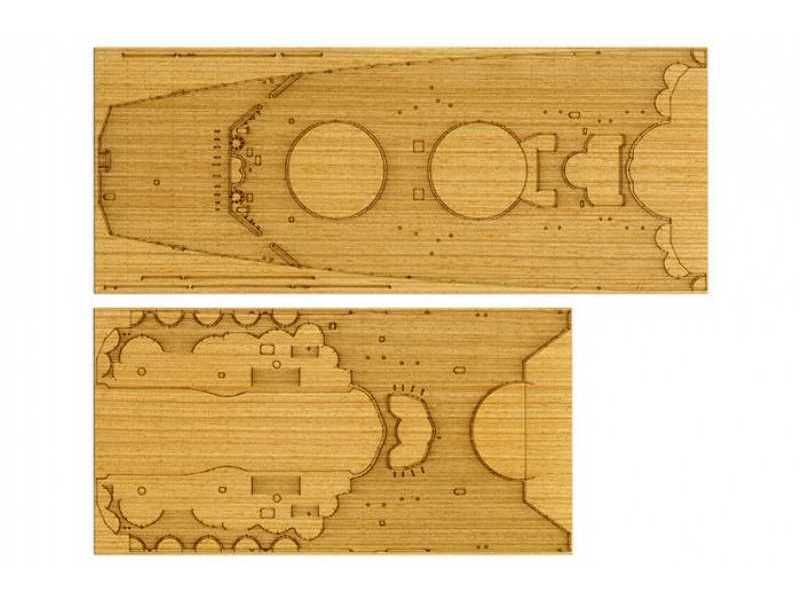 Pokład drewniany do pancernika Yamato - zdjęcie 1 Pokład drewniany do pancernika Yamato - zdjęcie 1