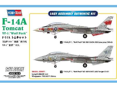 F-14A Tomcat VF-1 Wolf Pack - zdjęcie 1