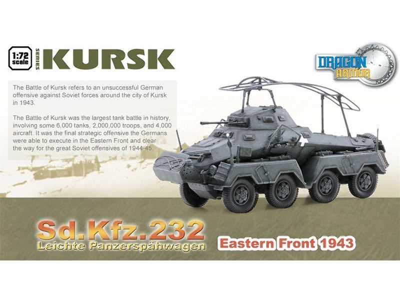 Sd.Kfz.232 leichte Panzerspahwagen Eastern Front 1943 - zdjęcie 1 Sd.Kfz.232 leichte Panzerspahwagen Eastern Front 1943 - zdjęcie 1