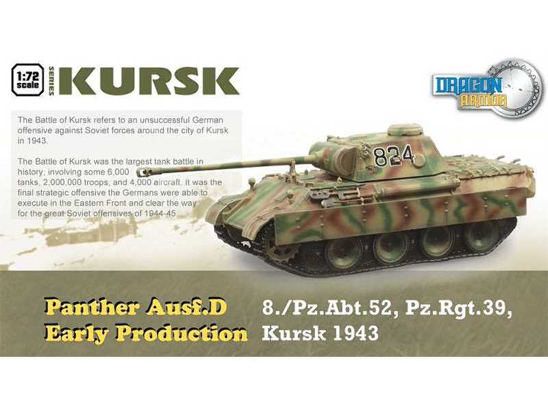 Panther Ausf.D Early Production 8./Pz.Abt.52, Pz.Rgt.39 Kursk 43 - zdjęcie 1 Panther Ausf.D Early Production 8./Pz.Abt.52, Pz.Rgt.39 Kursk 43 - zdjęcie 1