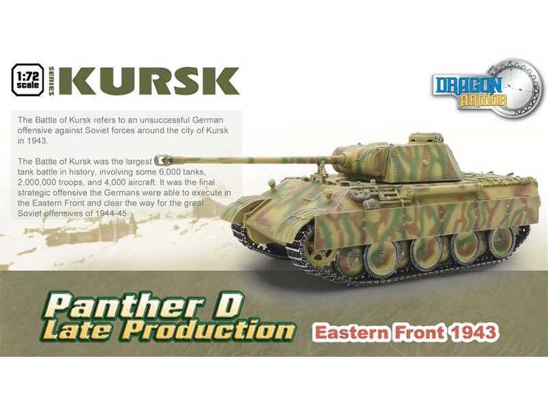 Panther Ausf.D Eastern Front 1943 - zdjęcie 1 Panther Ausf.D Eastern Front 1943 - zdjęcie 1