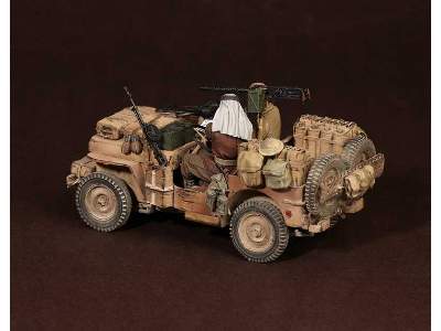 Crew Of The Jeep Sas. North Africa.1941-42 #2 2 Figures - zdjęcie 1