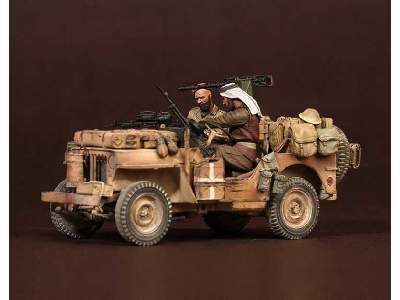 Crew Of The Jeep Sas. North Africa.1941-42 #2 2 Figures - zdjęcie 3