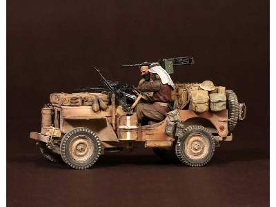 Crew Of The Jeep Sas. North Africa.1941-42 #2 2 Figures - zdjęcie 4