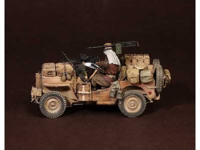 Crew Of The Jeep Sas. North Africa.1941-42 #2 2 Figures - zdjęcie 5