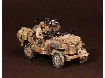 Crew Of The Jeep Sas. North Africa.1941-42 #2 2 Figures - zdjęcie 13