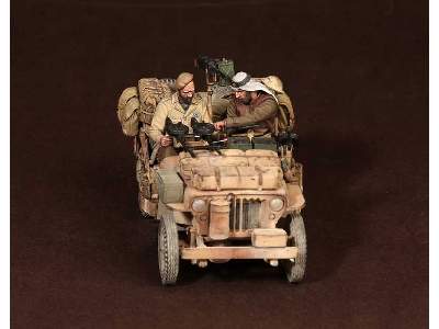 Crew Of The Jeep Sas. North Africa.1941-42 #2 2 Figures - zdjęcie 14