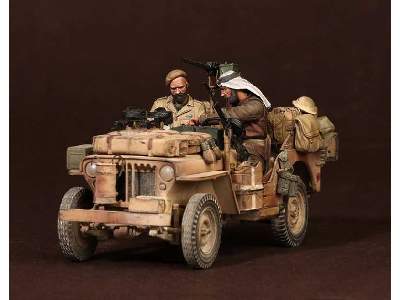 Crew Of The Jeep Sas. North Africa.1941-42 #2 2 Figures - zdjęcie 15