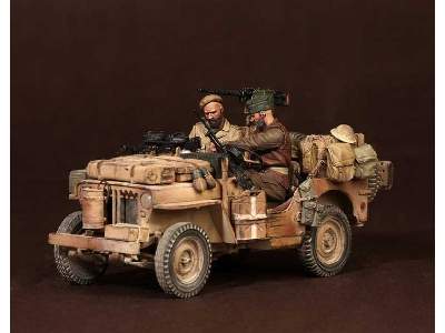 Crew Of The Jeep Sas. North Africa.1941-42 #2 2 Figures - zdjęcie 17