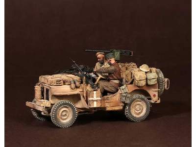 Crew Of The Jeep Sas. North Africa.1941-42 #2 2 Figures - zdjęcie 18