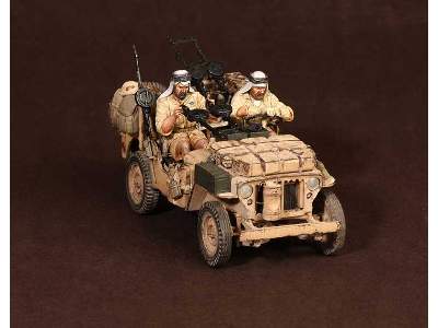 Crew Of The Jeep Sas. North Africa.1941-42 #3 2 Figures - zdjęcie 1