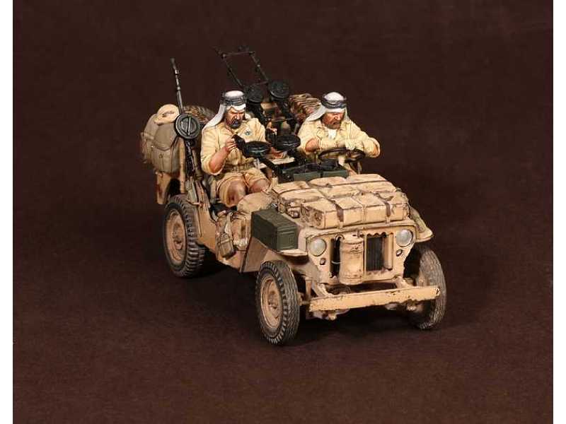 Crew Of The Jeep Sas. North Africa.1941-42 #3 2 Figures - zdjęcie 1 Crew Of The Jeep Sas. North Africa.1941-42 #3 2 Figures - zdjęcie 1
