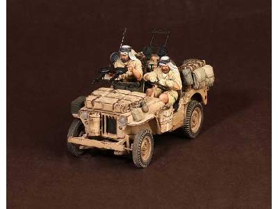 Crew Of The Jeep Sas. North Africa.1941-42 #3 2 Figures - zdjęcie 2