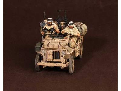 Crew Of The Jeep Sas. North Africa.1941-42 #3 2 Figures - zdjęcie 3