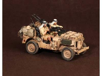 Crew Of The Jeep Sas. North Africa.1941-42 #3 2 Figures - zdjęcie 4