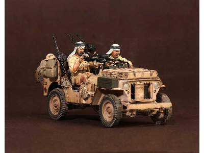 Crew Of The Jeep Sas. North Africa.1941-42 #3 2 Figures - zdjęcie 7