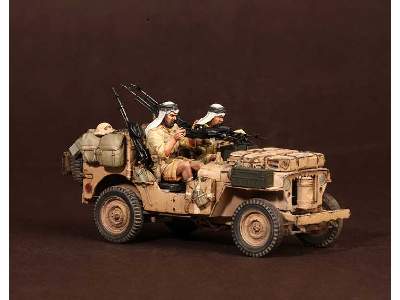 Crew Of The Jeep Sas. North Africa.1941-42 #3 2 Figures - zdjęcie 8