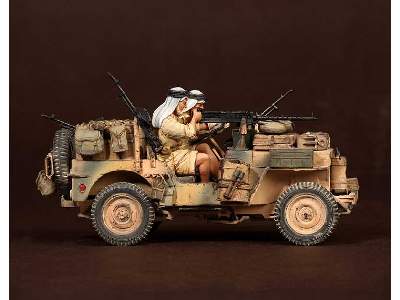 Crew Of The Jeep Sas. North Africa.1941-42 #3 2 Figures - zdjęcie 12