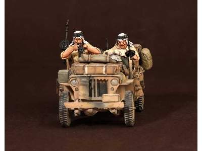 Crew Of The Jeep Sas. North Africa.1941-42 #3 2 Figures - zdjęcie 13