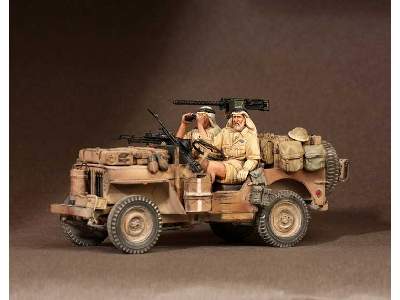 Crew Of The Jeep Sas. North Africa.1941-42 #4 2 Figures - zdjęcie 3