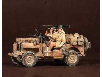 Crew Of The Jeep Sas. North Africa.1941-42 #4 2 Figures - zdjęcie 4