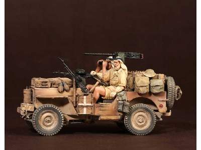 Crew Of The Jeep Sas. North Africa.1941-42 #4 2 Figures - zdjęcie 5