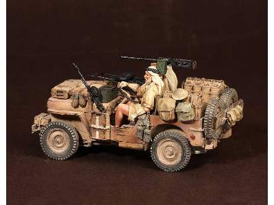 Crew Of The Jeep Sas. North Africa.1941-42 #4 2 Figures - zdjęcie 6