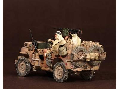 Crew Of The Jeep Sas. North Africa.1941-42 #4 2 Figures - zdjęcie 7
