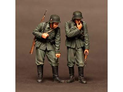 German Infantrymans. 1939-42 2 Figures - zdjęcie 1