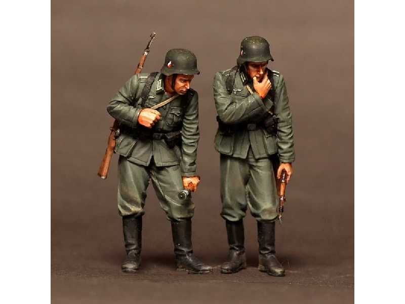 German Infantrymans. 1939-42 2 Figures - zdjęcie 1 German Infantrymans. 1939-42 2 Figures - zdjęcie 1